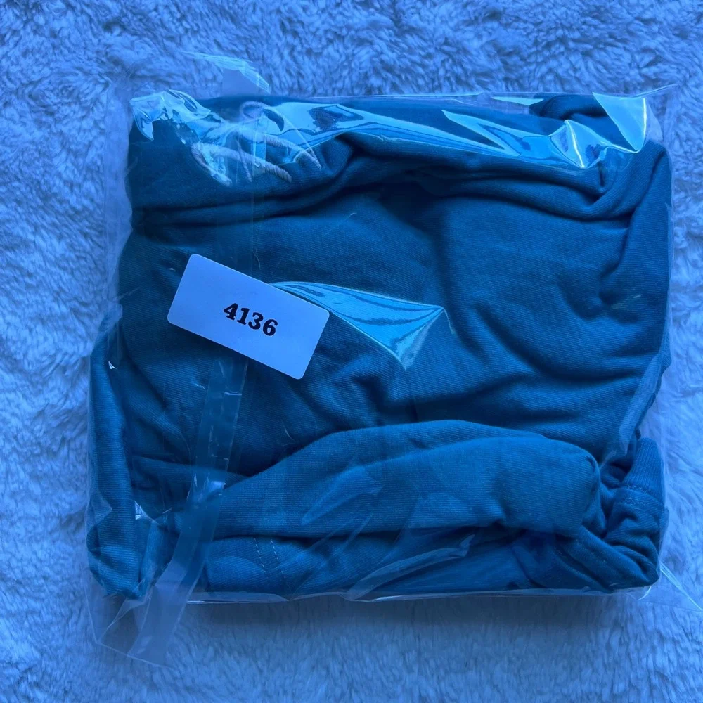 Nike The Nike Tee Loose Fit Teal Green Script Just Do It Cotton T-Shirt Womens M